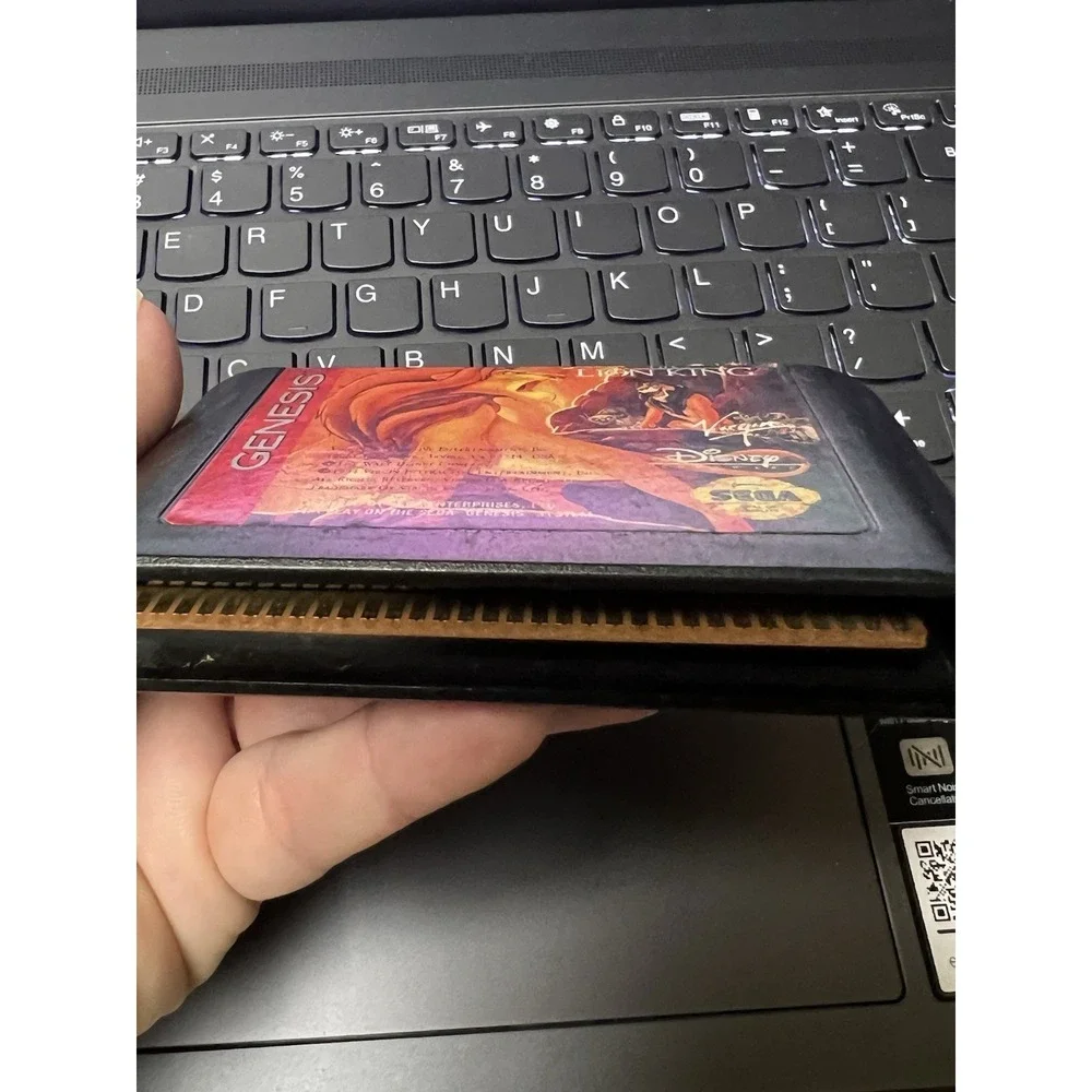 The Lion King Sega Genesis‎ Video Game Cartridge Disney Virgin Interactive